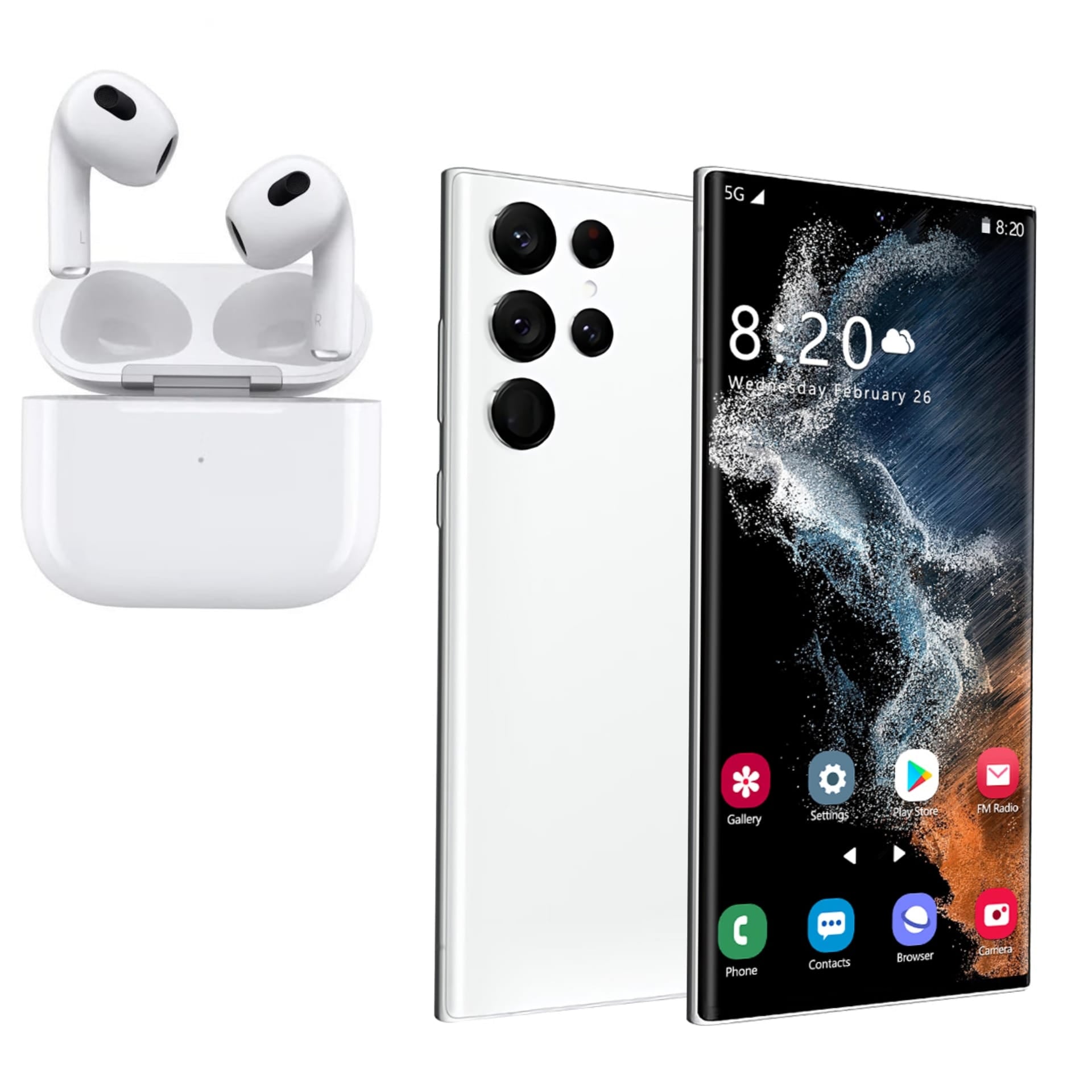 Galaxy Note Goophone S20 Ultra 5g Goophone S22u Ultra