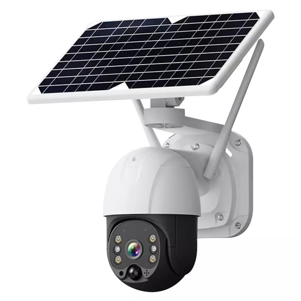 PTZ Camera with Solar Panel